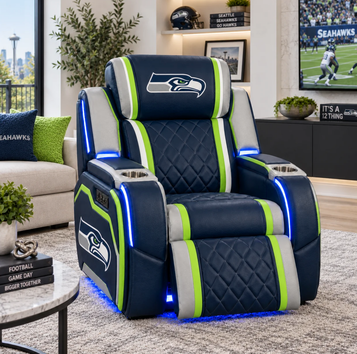 Fanthrone seat