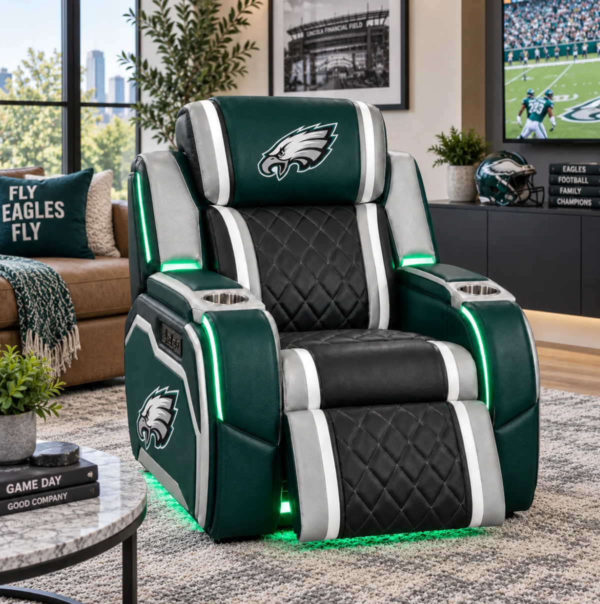 Fanthrone seat