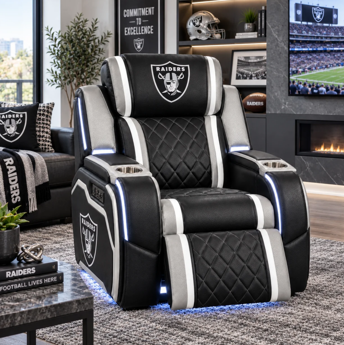 Fanthrone seat