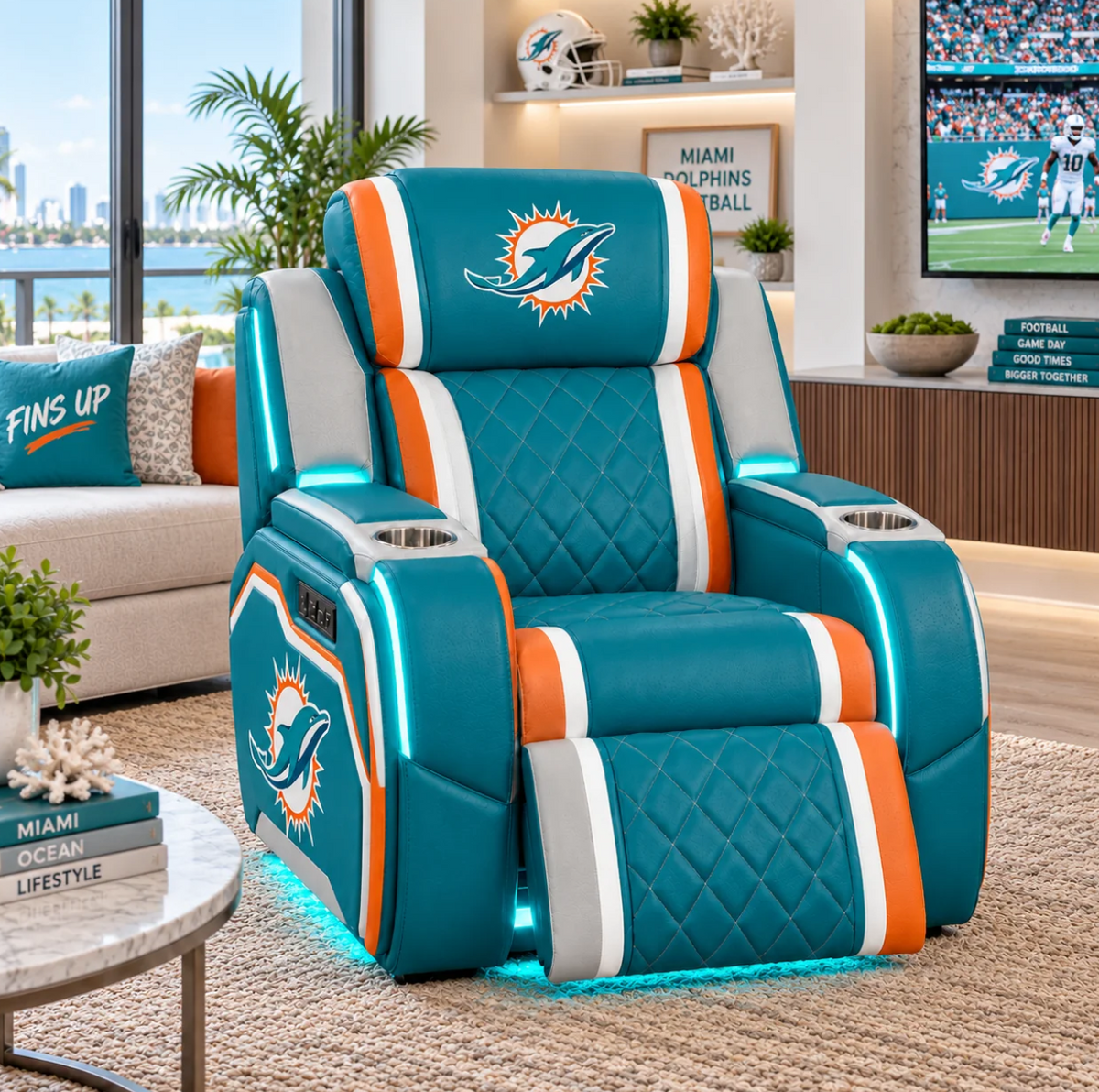 Fanthrone seat